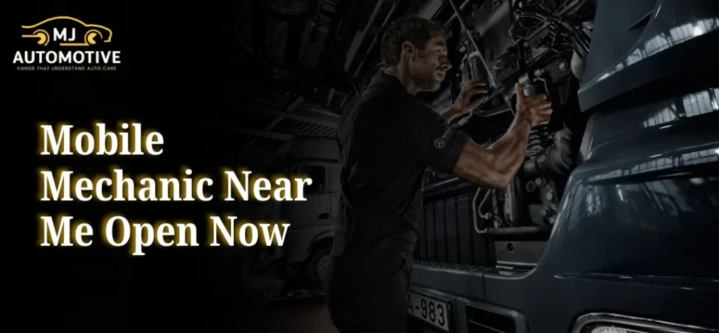 Mobile Mechanic Near Me Open Now