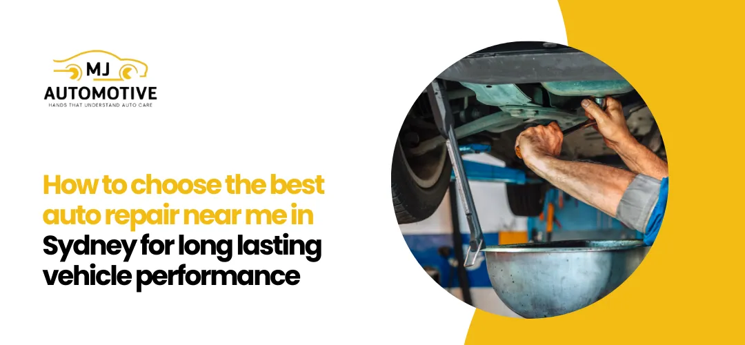 best auto repair near me in Sydney